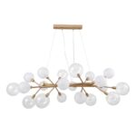 2515-12P, люстра подвесная, L1000xW420xH440/1100, 12xG9x40W, excluded — изображение 2