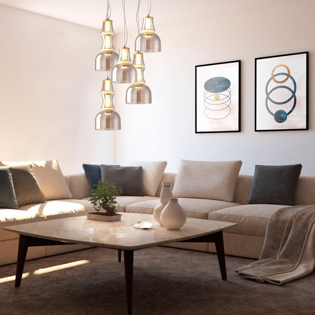 4243-2P, подвес, D260xH655/1800, LEDx12W, 675LM, 4000K, included — изображение 4