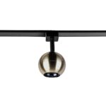 4229-1U, трековый светильник, D80xH135, LEDx8W, 42V, 500LM, 3000-6000K, CRI>90, included