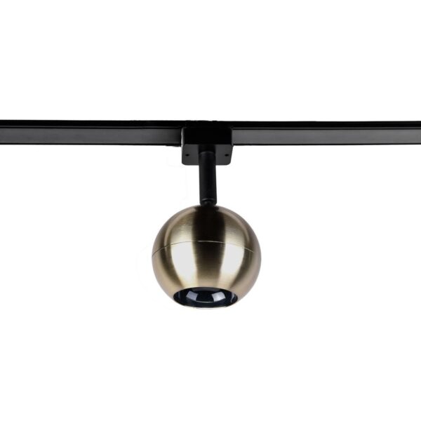 4229-1U, трековый светильник, D80xH135, LEDx8W, 42V, 500LM, 3000-6000K, CRI>90, included