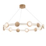 4334-12P, подвесная люстра, D1000xH175/1800, 12xLEDx4W, 3840LM, 4000K, included