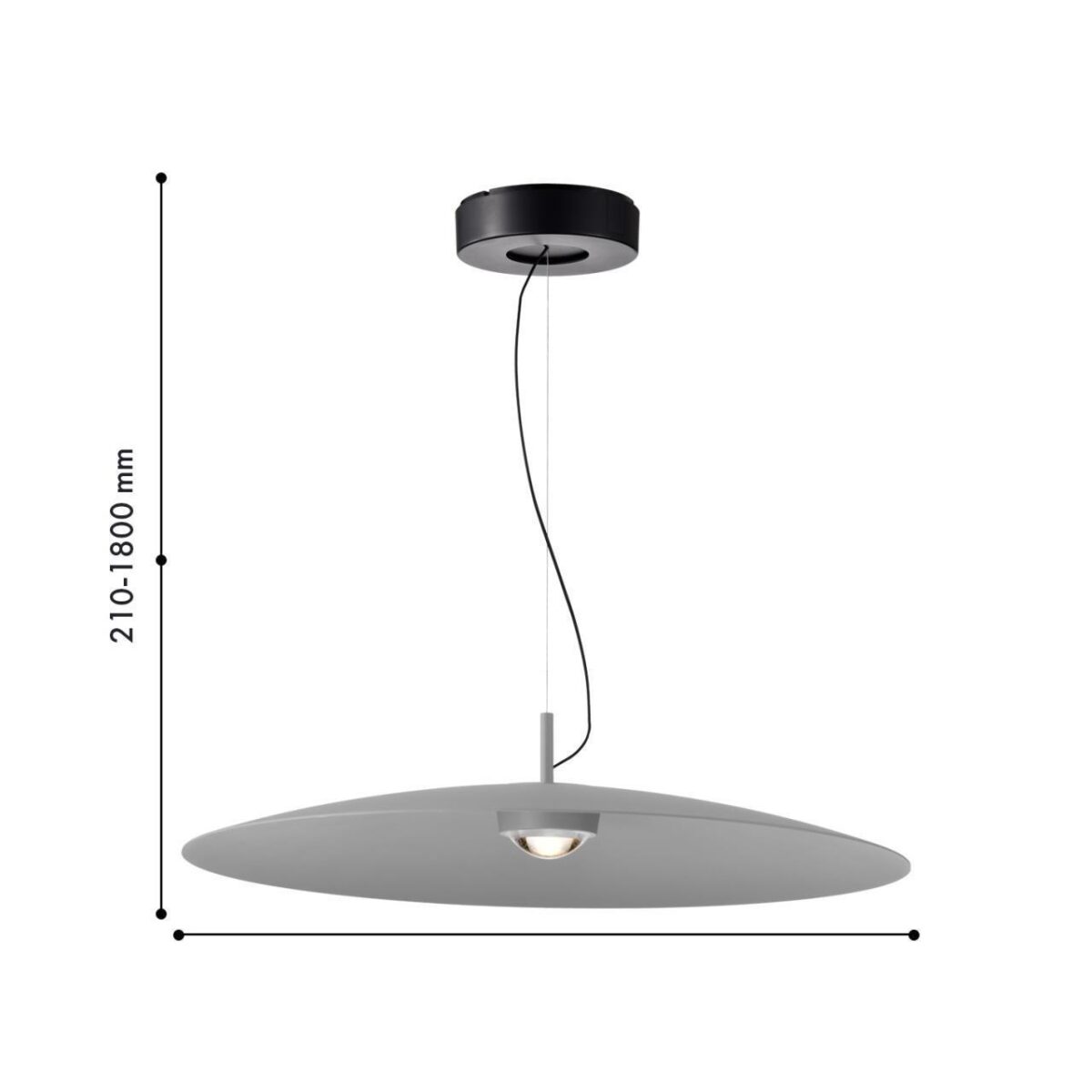 4412-2P, подвес, D600xH210/1800, LEDx12W, 1050LM, 4000K, IP20, included — изображение 2