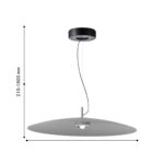 4412-2P, подвес, D600xH210/1800, LEDx12W, 1050LM, 4000K, IP20, included — изображение 2