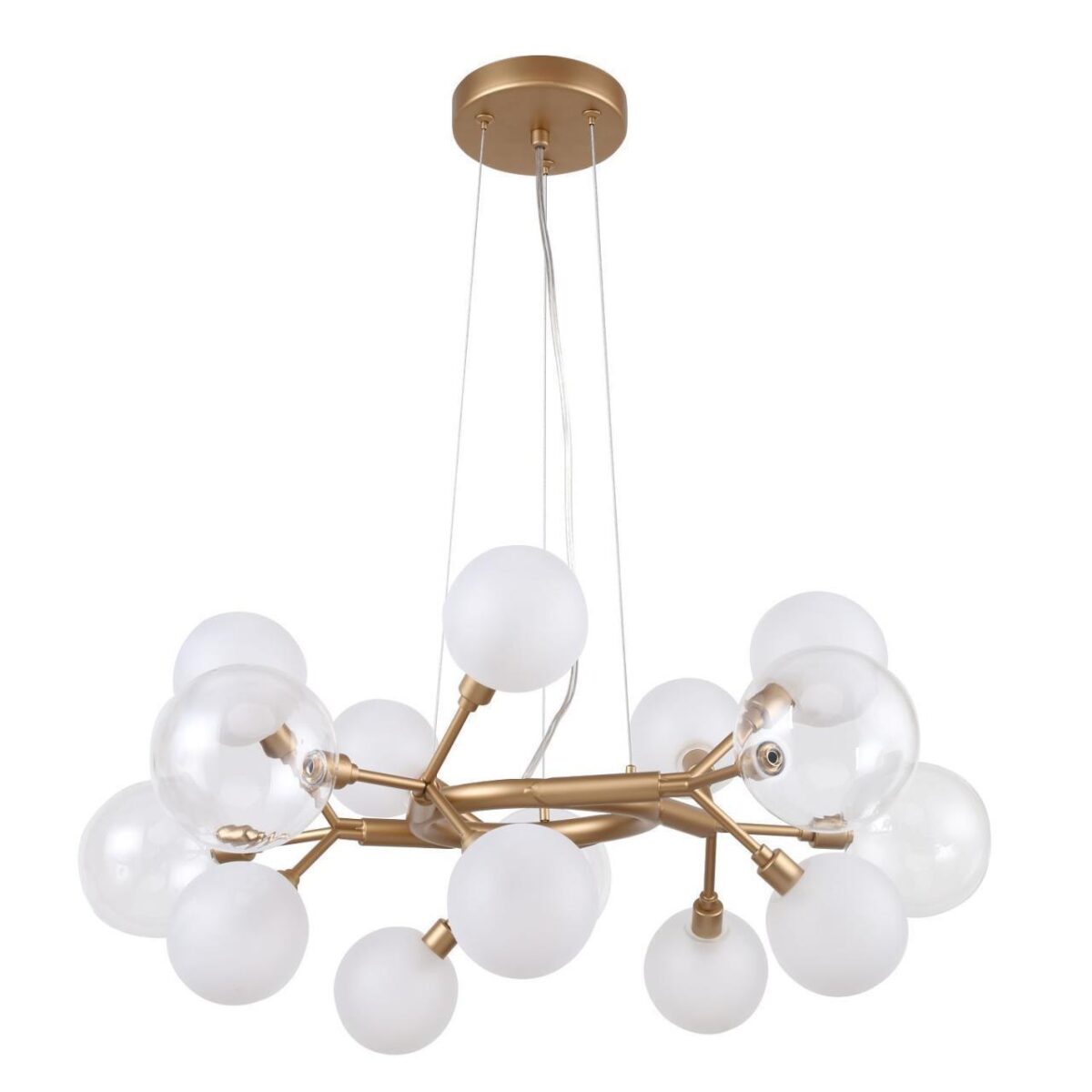 2515-10P, люстра подвесная, D680xH380/1100, 10xG9x40W, excluded — изображение 2