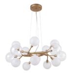 2515-10P, люстра подвесная, D680xH380/1100, 10xG9x40W, excluded — изображение 2