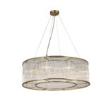 2907-8P, потолочная люстра, D800xH340/1440, 8xE14x60W, excluded