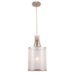 2551-1P, подвес, D250xH600/1200, 1xG9x40W, excluded