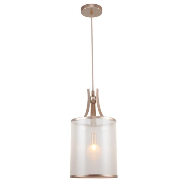 2551-1P, подвес, D250xH600/1200, 1xG9x40W, excluded