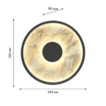 4446-2W, настенный светильник, D90xW385xH385, LEDx32W, 350LM, 4000K, included — изображение 3