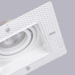 4534-1C, врезной светильник под штукатурку, L125xW125xH36, cutout:L80xW80, 1xGU10x35W, IP20, excluded — изображение 3