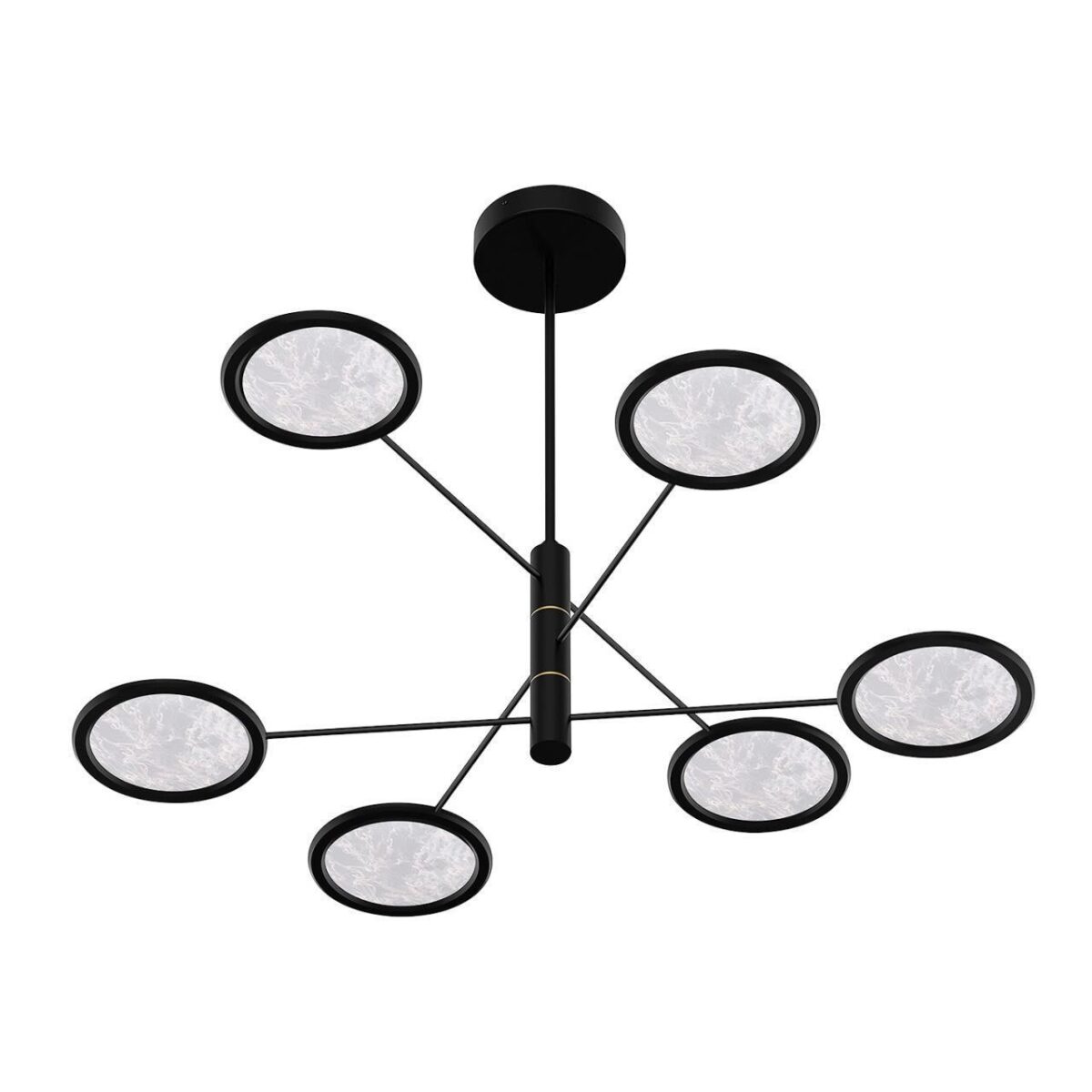 4375-6P, подвесная люстра, D1200xH770, 6xLEDx9W, 3240LM, 4000K, CRI>90, included — изображение 1