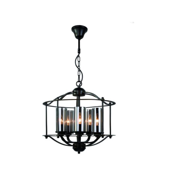 2057-5P, люстра подвесная, D450xH440/1440, 5xE14x40W, excluded