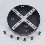 4591-220-3BL, потолочная чаша, D220xH40, цвет черный — изображение 3