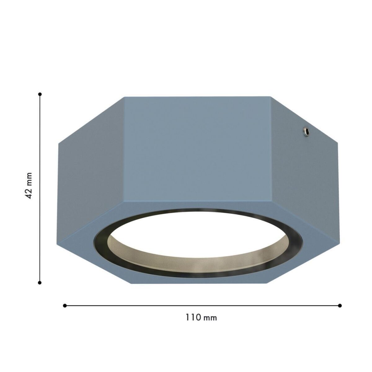 4666-1U, уличный светильник, L110xW95xH42, 1xGX53LEDx15W, IP54, excluded — изображение 3