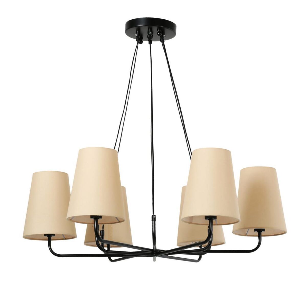 2364-6P, подвесная люстра, D740xH240/1240, 6xE14x40W, excluded — изображение 2