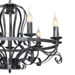 2162-9P, люстра подвесная, D760xH500/1200, 9xE14x40W, excluded — изображение 3