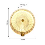 4488-1W, настенный светильник, D90xW150xH150, LEDx6W, 410LM, 4000K, included — изображение 2