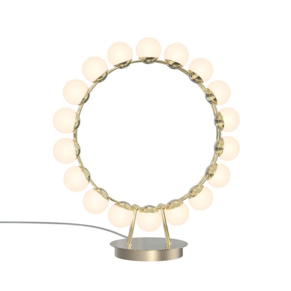 4590-1T, настольный светильник, L340xW140xH390, LEDx23.5W, 1880LM, 4000K, included, switch