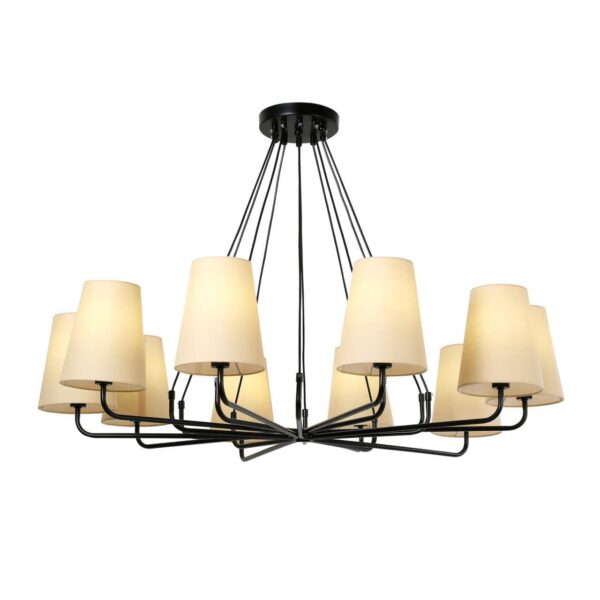 2364-10P, подвесная люстра, D1015xH240/1240, 10xE14x40W, excluded