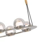 4291-6P, подвесная люстра, D520xH1500/1575, 6xLEDx7.5W, 3600LM, 4000K, included — изображение 3