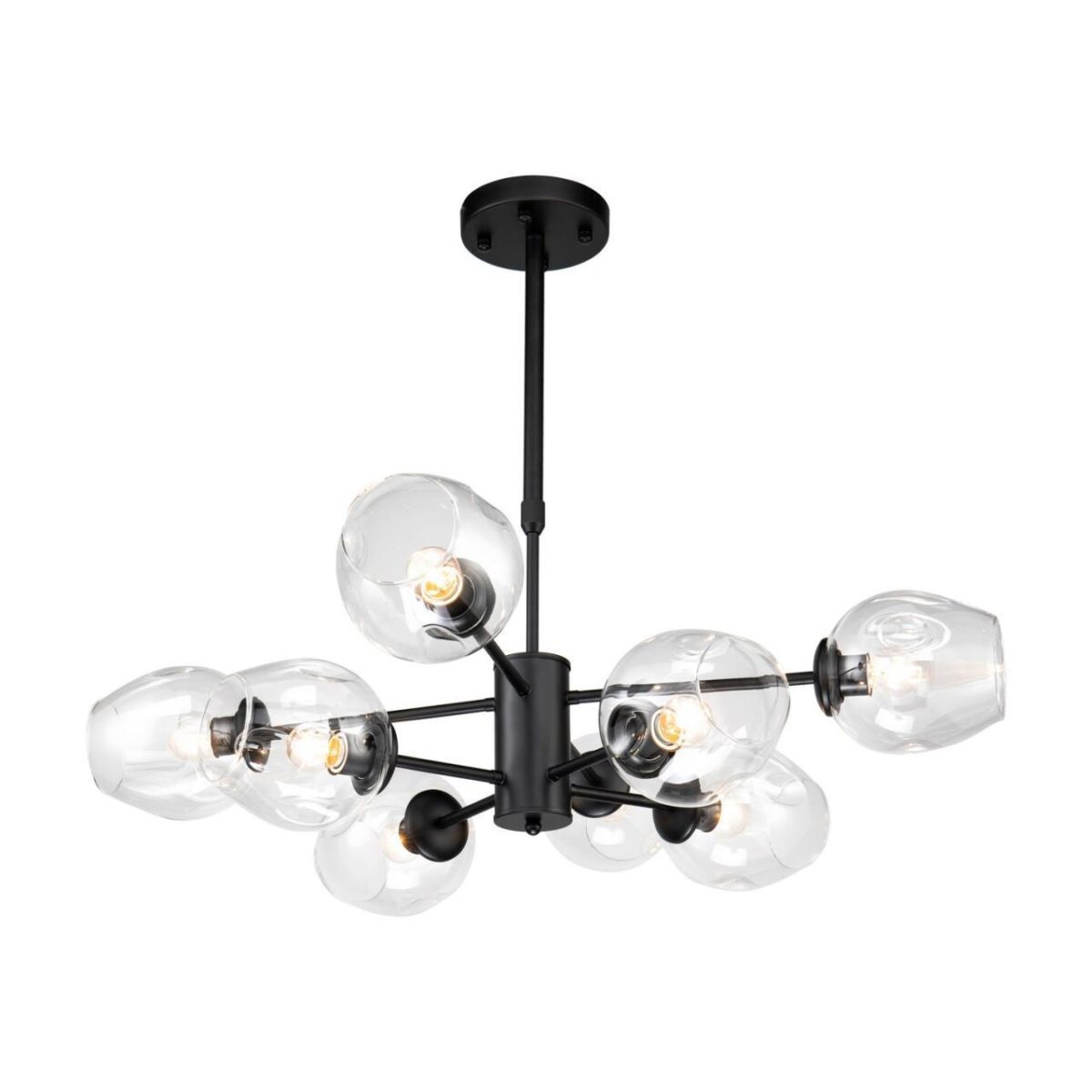 2626-8P, подвесная люстра, D850xH550/820, 8xE27x40W, excluded — изображение 1