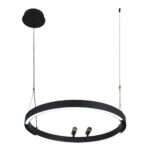 4474-1P, подвесная люстра, D600xH1000/1800, LEDx58W + 2xLEDx3W, 1860LM, 3000-6500K, included, remote control — изображение 4