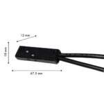 1012-CB-004, проводной коннектор, L67.5xW10.5xH19, 48V, IP20 — изображение 2