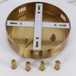 4591-180-2BR, потолочная чаша, D180xH40, цвет латунь — изображение 4