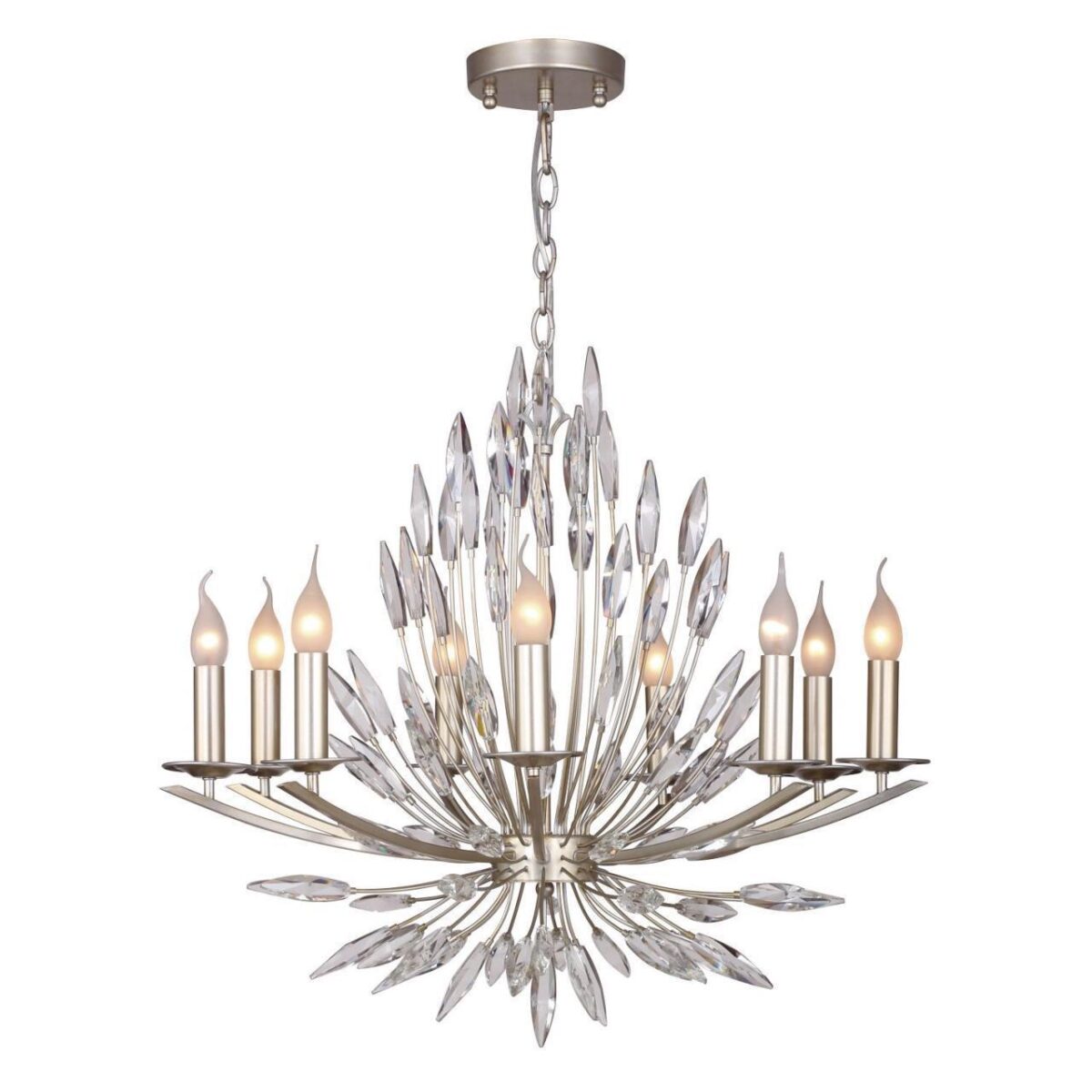 1932-9P, люстра подвесная, D720xH650/1650, 9xE14x40W, excluded — изображение 1