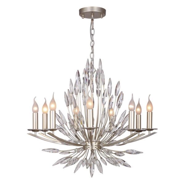 1932-9P, люстра подвесная, D720xH650/1650, 9xE14x40W, excluded