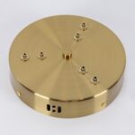 4591-180-6BR, потолочная чаша, D180xH40, цвет латунь — изображение 4