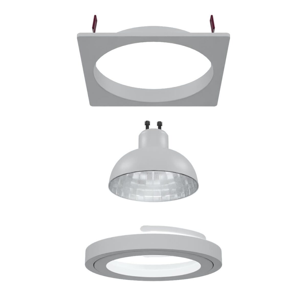 4541-1C, врезной светильник, D92xH28, cutout:D80, 1xGU10x35W, IP20, excluded — изображение 6