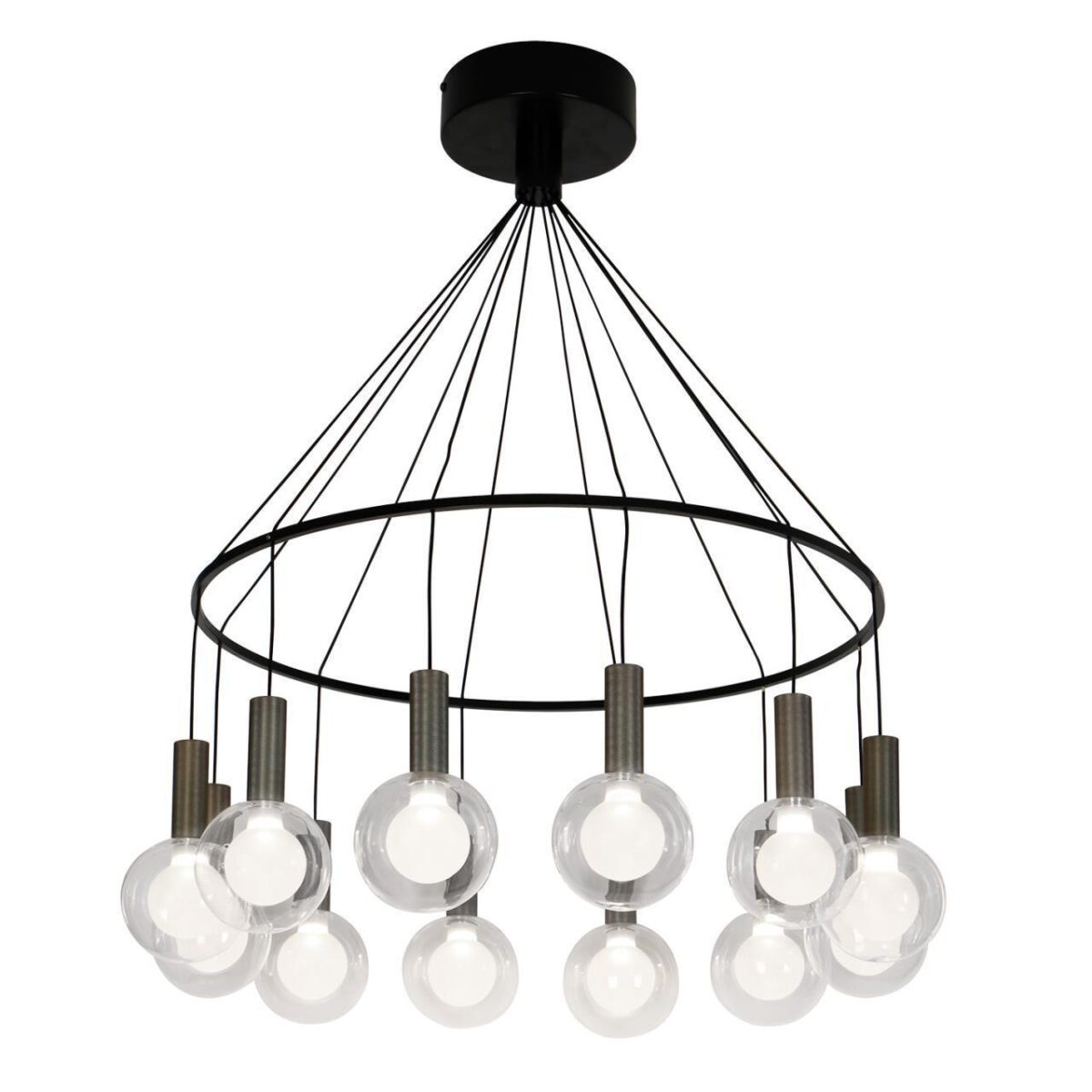 4378-12P, подвесная люстра, D650xH760, 12xLEDx3.5W, 2795LM, 4000K, CRI>90, included — изображение 2