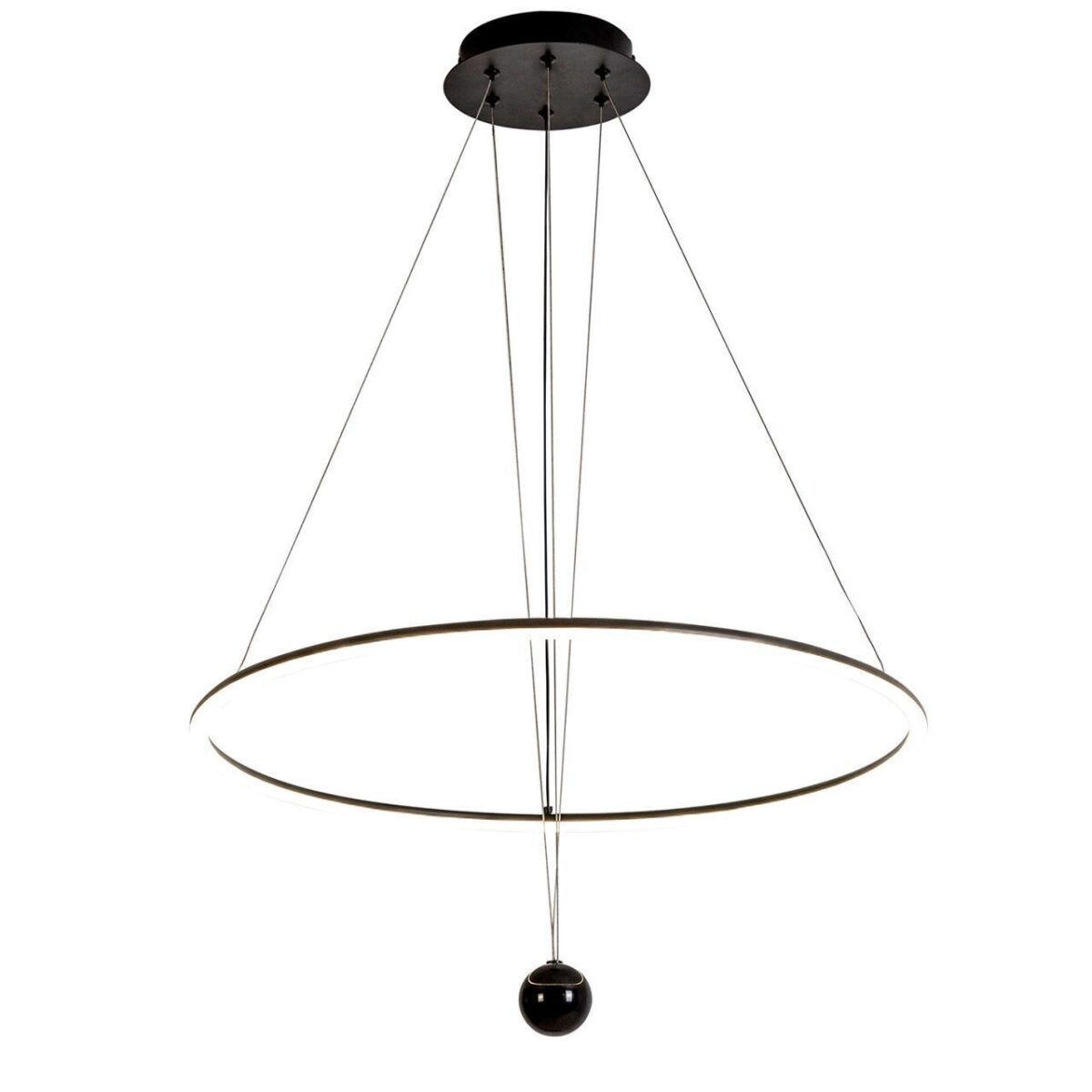 4588-6P, подвесная люстра, D600xH600/1500, LEDx38W, 3040LM, 4000K, included — изображение 1