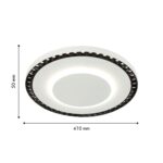 4432-1C, потолочный светильник, D410xH50, LEDx24W, 2500LM, 4000K, included — изображение 3