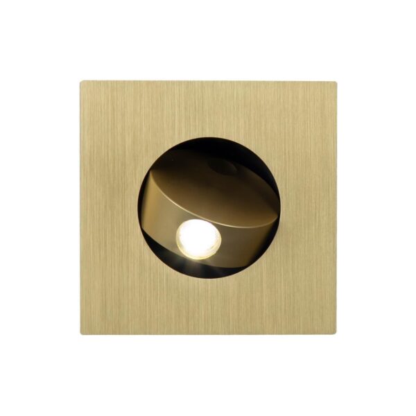 4279-1W, настенный светильник, D85xW115xH115, cutout:L82xW80, LEDx3W, 150LM, 4000K, included, switch