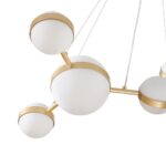 4448-6P, подвесная люстра, D700xH1100/1350, LEDx42W, 4610LM, 4000K, included — изображение 6