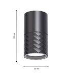 4659-1U, уличный светильник, D55xH100, 1xGU10x35W, IP65, excluded — изображение 3