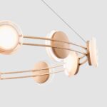 4334-12P, подвесная люстра, D1000xH175/1800, 12xLEDx4W, 3840LM, 4000K, included — изображение 3