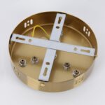 4591-180-6BR, потолочная чаша, D180xH40, цвет латунь — изображение 3