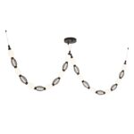 4560-2PC, подвесная/потолочная люстра, D200xH1780/2780 + D640xH890/1775 + D1800xH820/1725, 2xLEDx18W, 1630LM, 4000K, included — изображение 7