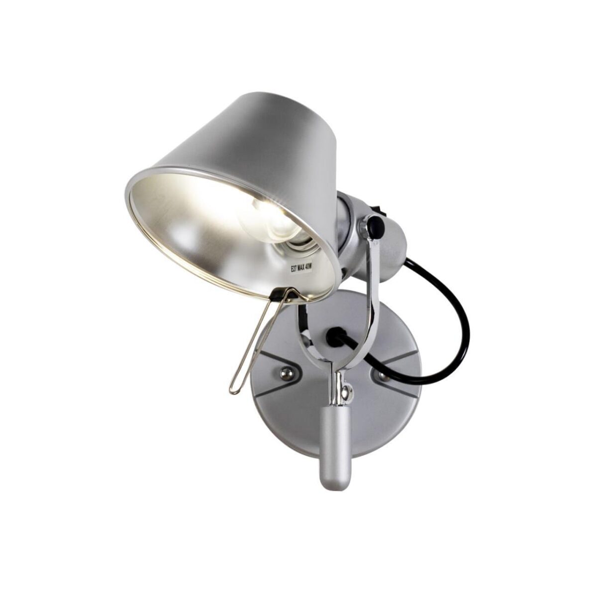 1869-1W, настенный светильник, D265xW145xH230, 1xE27x40W, excluded — изображение 1