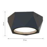 4670-1U, уличный светильник, L110xW95xH42, 1xGX53LEDx15W, IP54, excluded — изображение 2