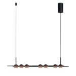 4561-7P, подвесная люстра, L800xW65xH1500/1675, 7xLEDx4W, 1680LM, 4000K, included