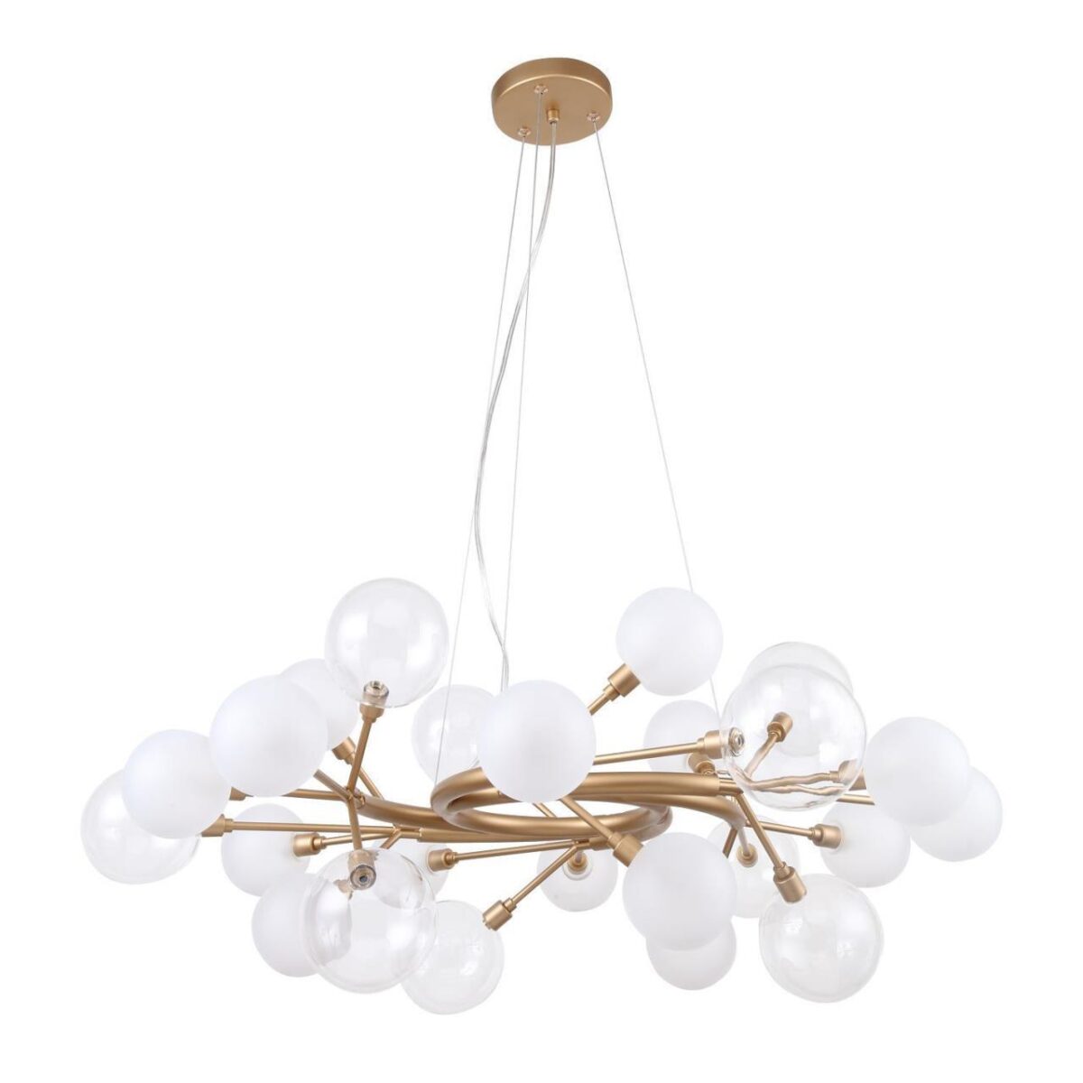 2515-15P, люстра подвесная, D850xH460/1100, 15xG9x40W, excluded — изображение 2