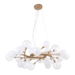 2515-15P, люстра подвесная, D850xH460/1100, 15xG9x40W, excluded — изображение 2