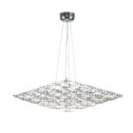 4305-12P, подвесная люстра, D1250xH420/2420, LEDx143W, 6200LM, 3000K/4500K/6000K, included, remote control — изображение 2