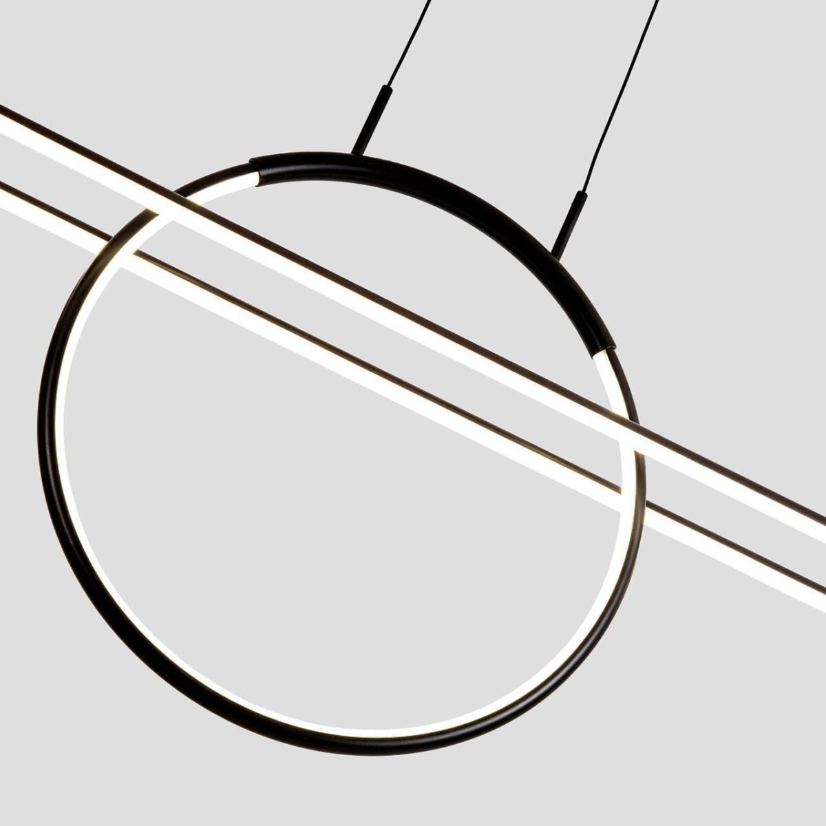 4587-12P, подвесная люстра, L1200xW115xH600/1500, LEDx58W, 4640LM, 4000K, included — изображение 7