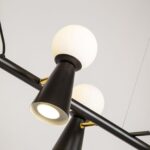 4095-8P, подвесная люстра, L1425xW330xH230/1730, 8xG9LEDx3W + 8xGU10x35W, excluded — изображение 6