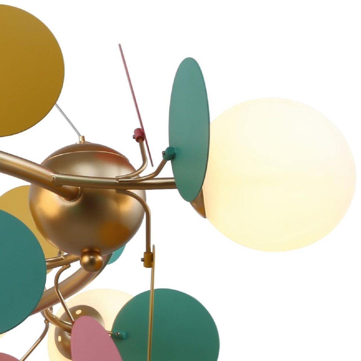 2772-12P, подвесная люстра, D1050xH240/1120, 12xG9x25W, excluded — изображение 5